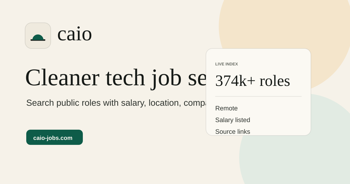 caio-jobs.com image